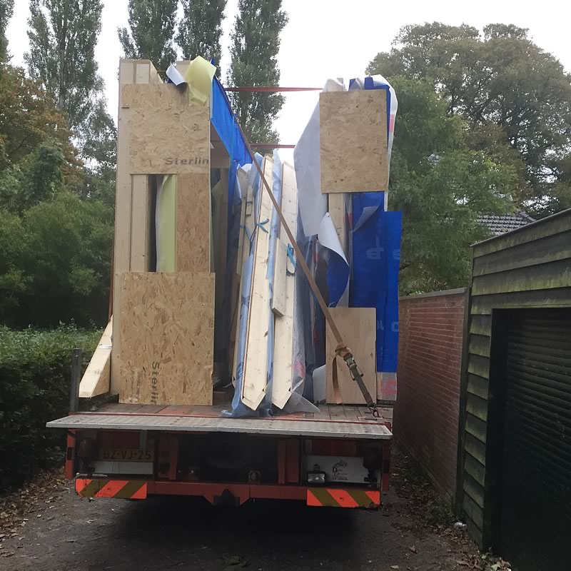 Aannemersbedrijf Velsen B.V. - Project - Prefab bijgebouw
